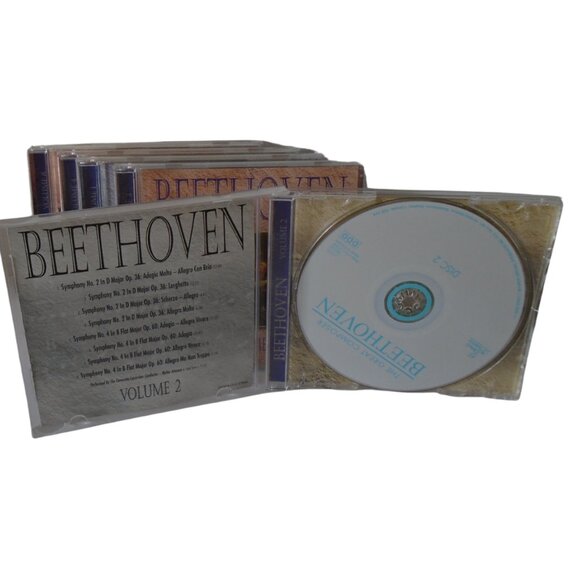 Beethoven CD Music Collection Volumes 1-10 Direct Source 2003 Some New Some Open - Picture 4 of 8
